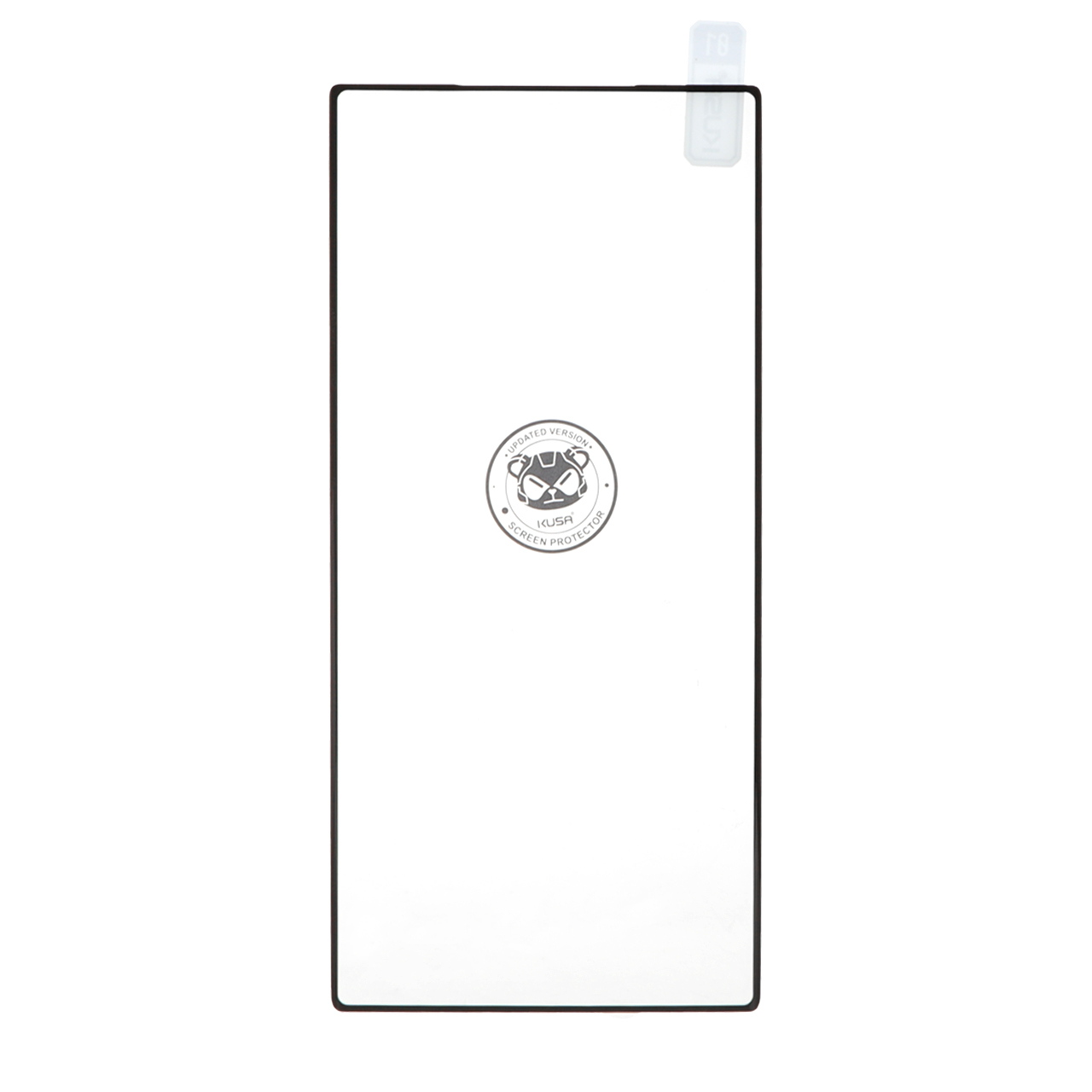 محافظ صفحه نمایش شیشه ای خم فول چسب Full Cover Kusa درجه یک - Samsung Galaxy S23 Ultra - مشکی